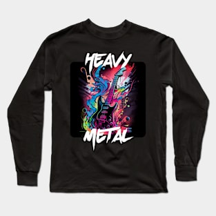 Graffiti Style - Heavy Metal 5 Long Sleeve T-Shirt
